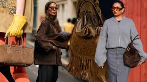 Fashion Suede Handbag